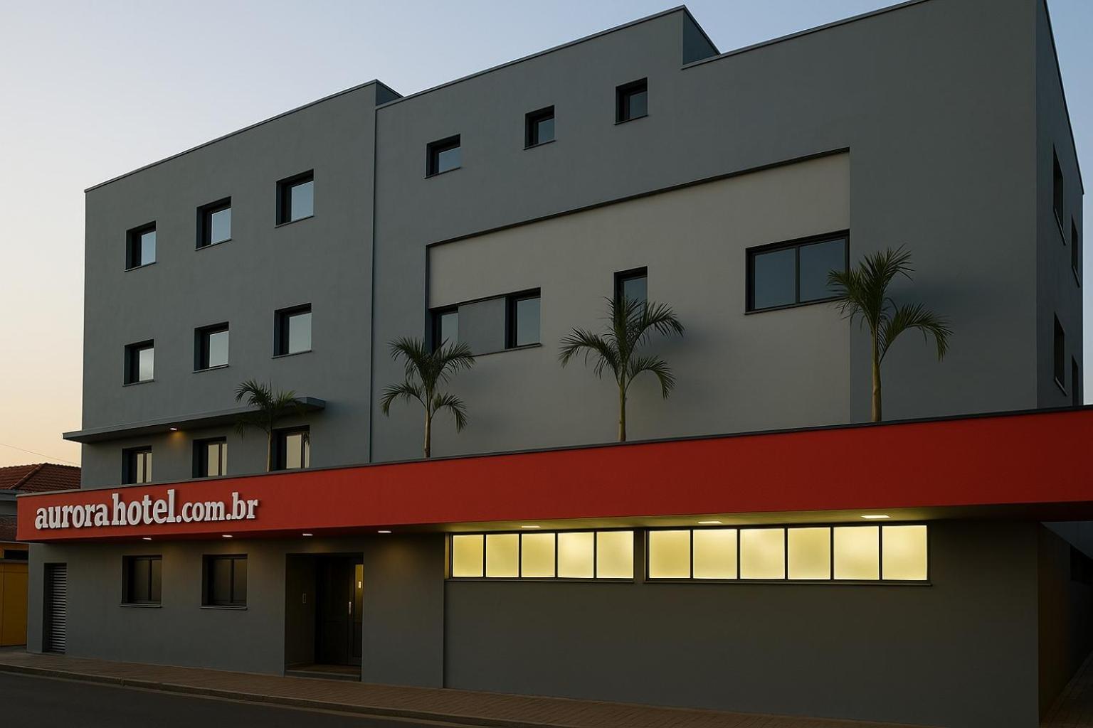 ריבייראו פרטו Aurora Hotel מראה חיצוני תמונה
